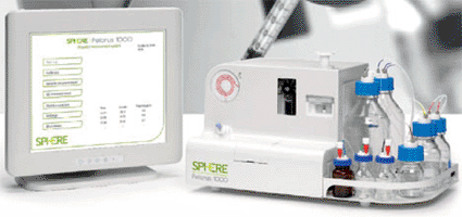 Image: The Sphere Medical Pelorus 1000 Propofol Analyzer (photo courtesy Sphere Medical).